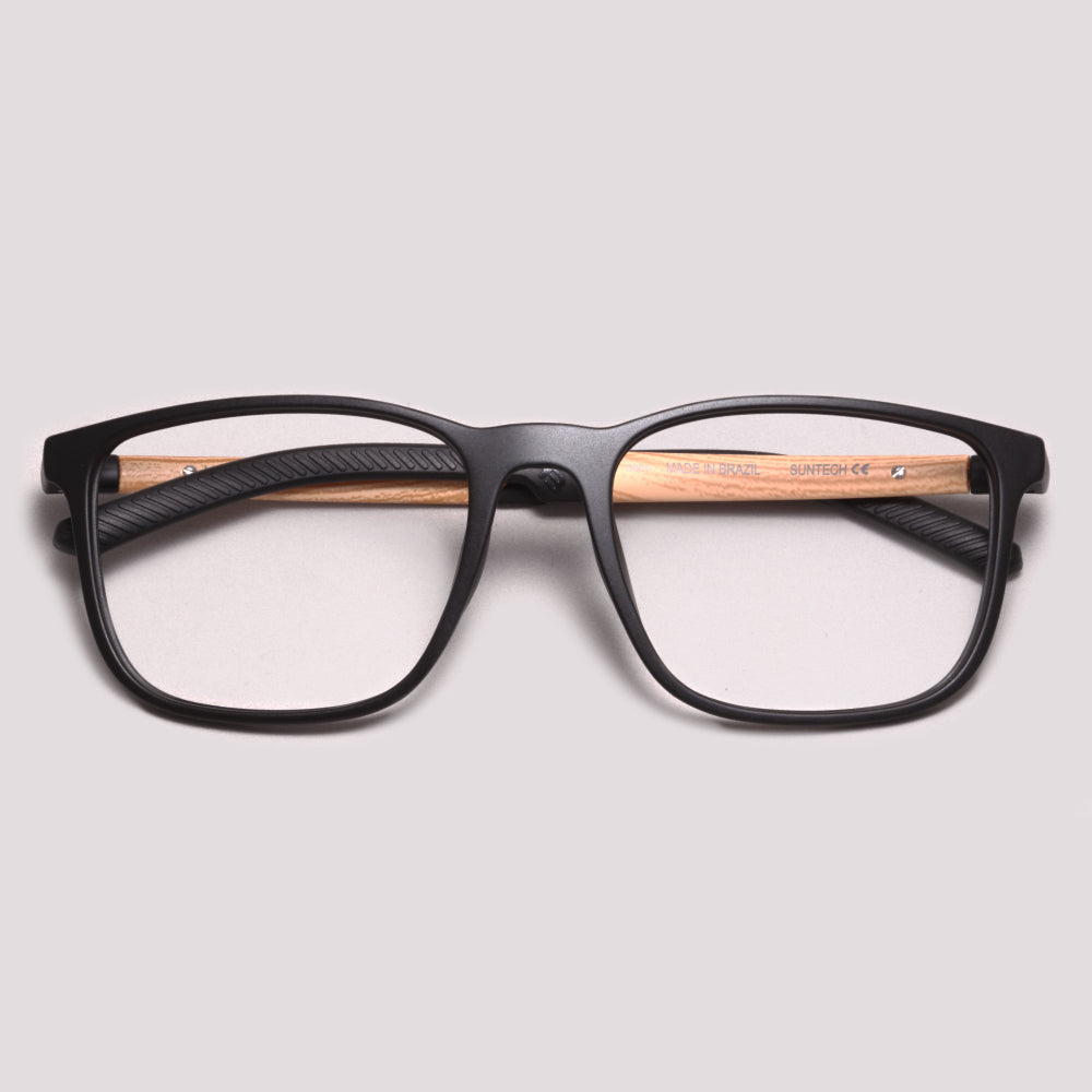 HB Polytech 3 0529 Matte Black Wood - Grau - 57 mm