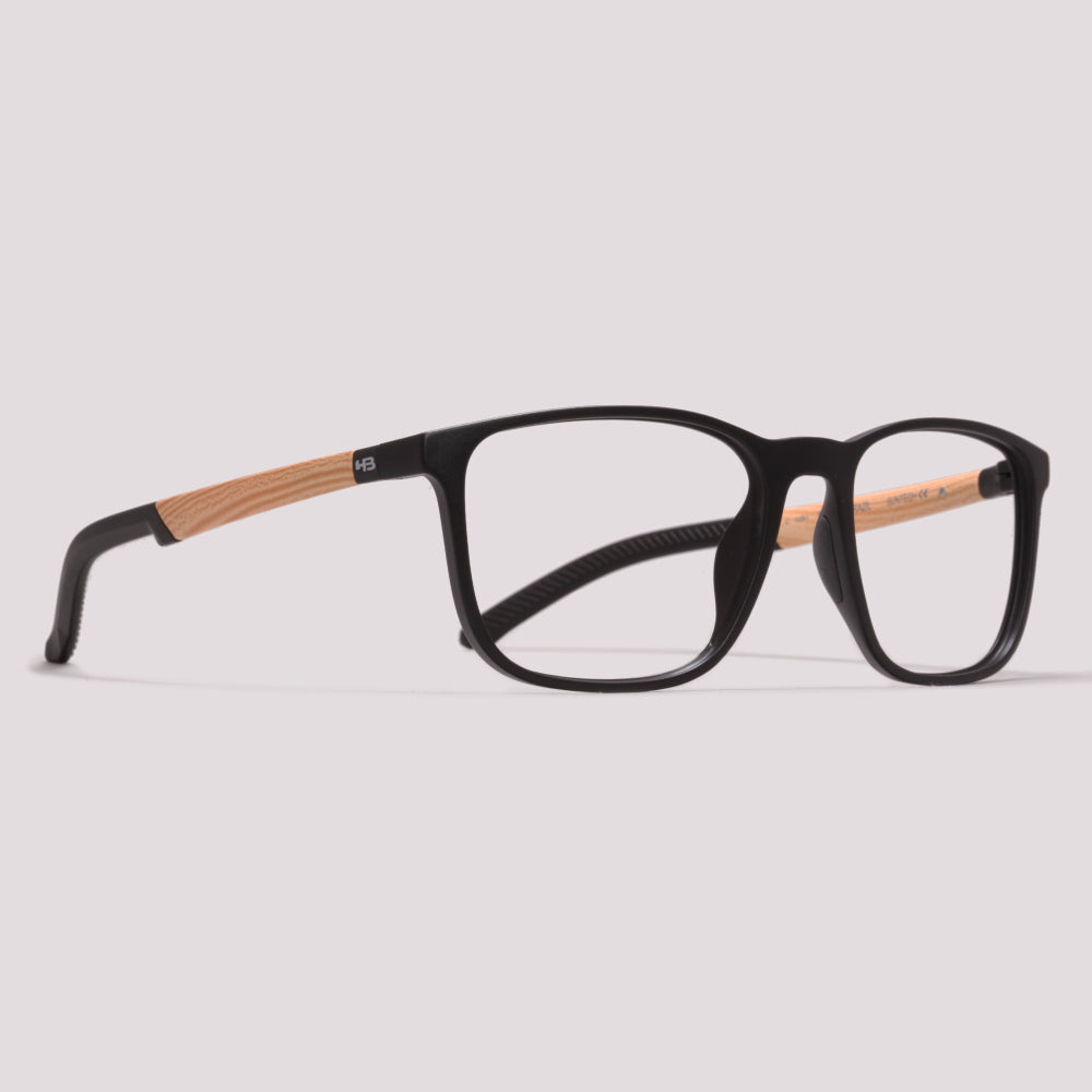 HB Polytech 3 0529 Matte Black Wood - Grau - 57 mm