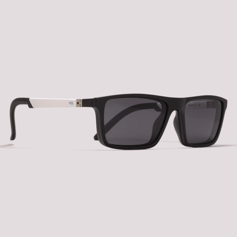 HB Switch 3 0531 Matte Black/White Polarized Gray - Grau - 55 mm