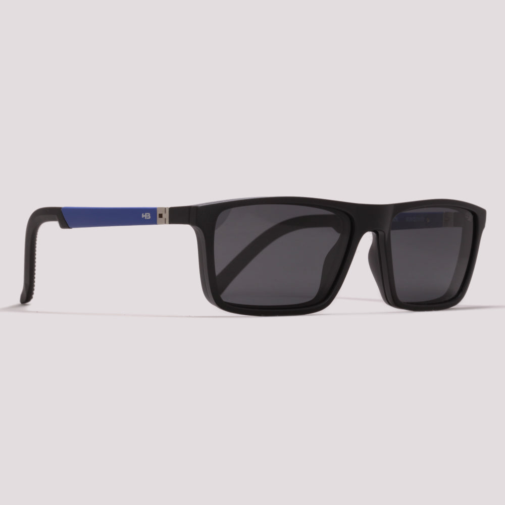 HB Switch 3 0531 Black/Matte Blue Polarized Gray - Grau - 55 mm