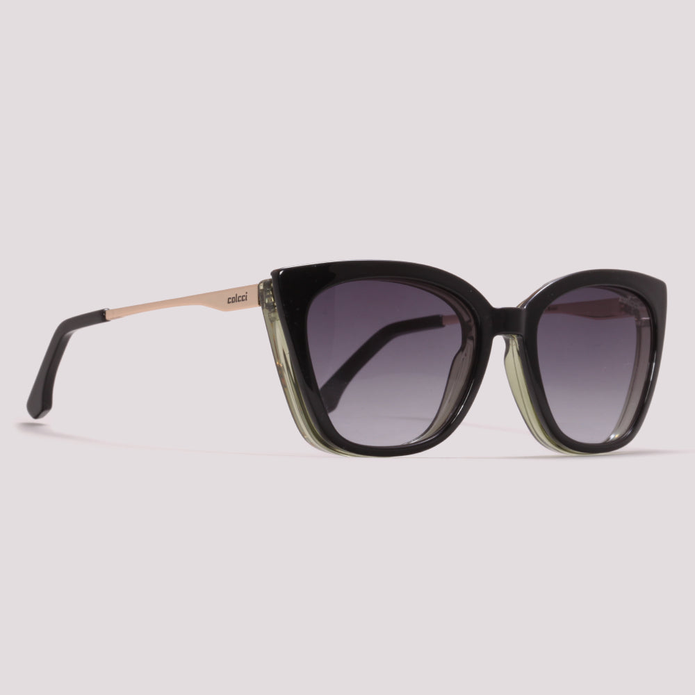 Colcci Bandy 4 Y Clip on Verde Translucido Brilho - Grau - 51 mm