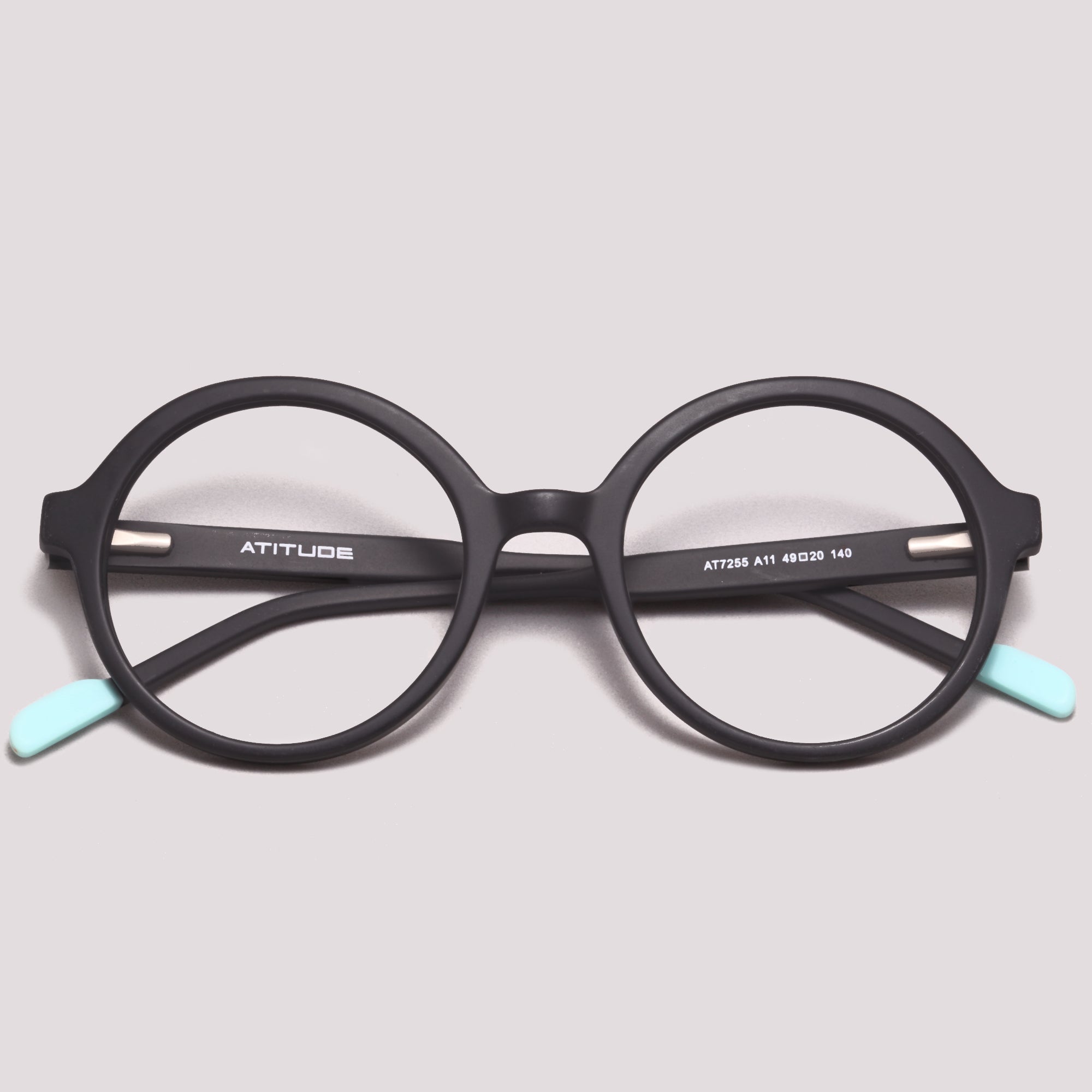 Atitude AT7255 A11 Preto Fosco - Grau - 49 mm