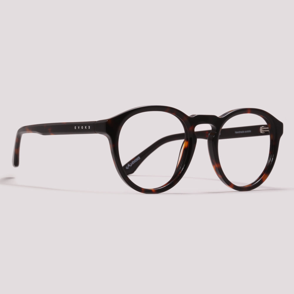 Evoke Clip on Round II G21 Marrom Mesclado - Grau - 52 mm