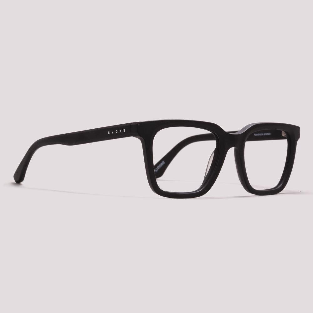 Evoke Clip on Square II A11 Preto Fosco - Grau 52 mm