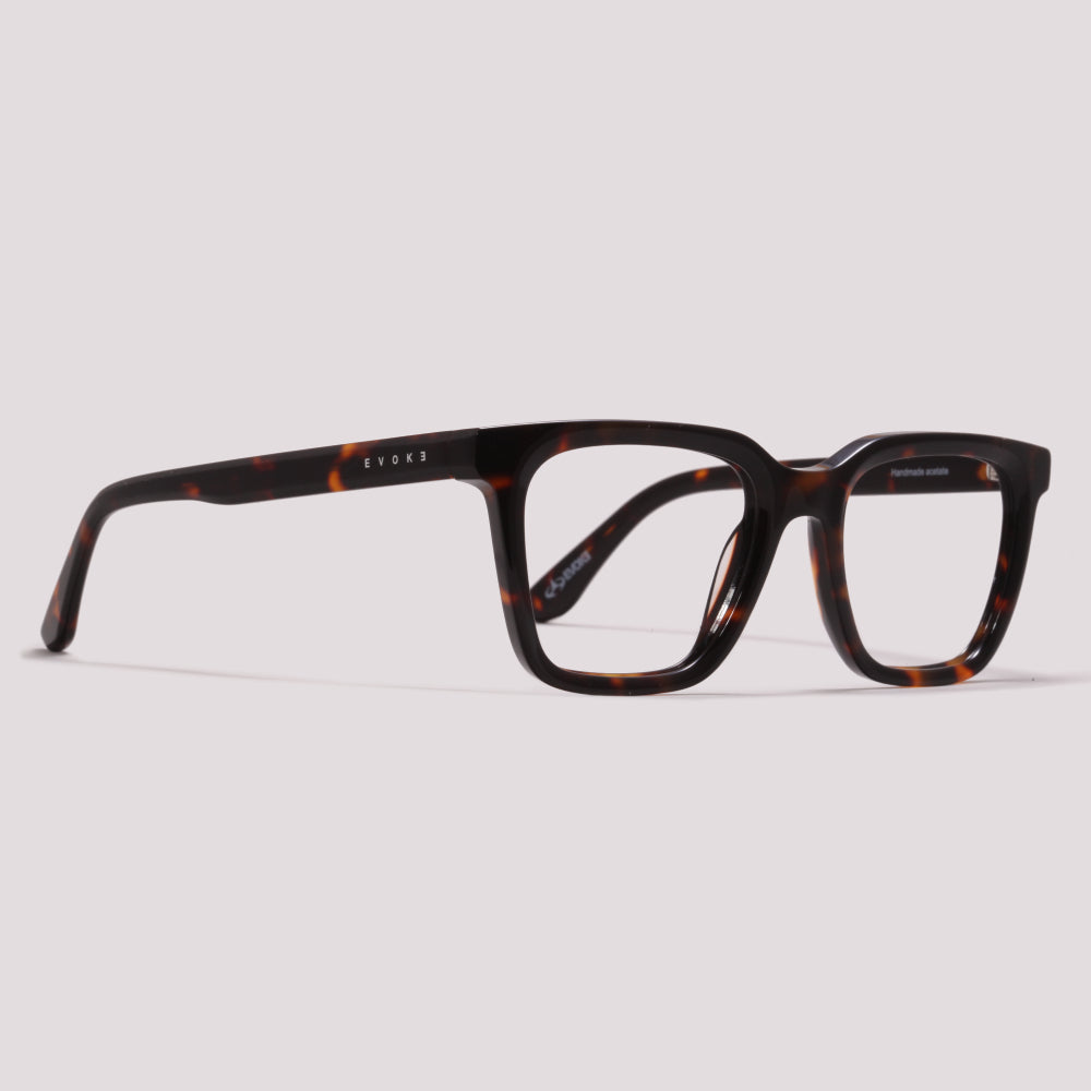 Evoke Clip on Square II G21 Marrom Mesclado - Grau - 52 mm