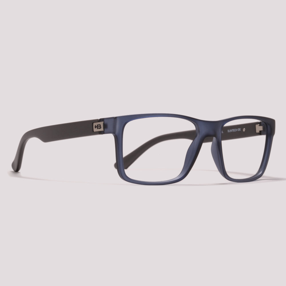 HB Polytech 3 0537 Matte Steel Blue/ Graphite - Grau - 53 mm