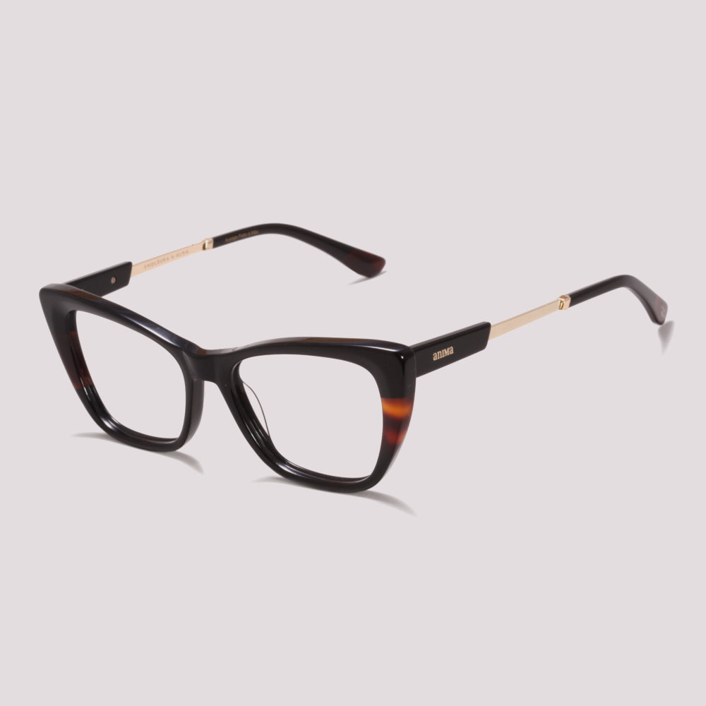 Anima Sou Atraente A01 Preto e Marrom - Grau - 52 mm