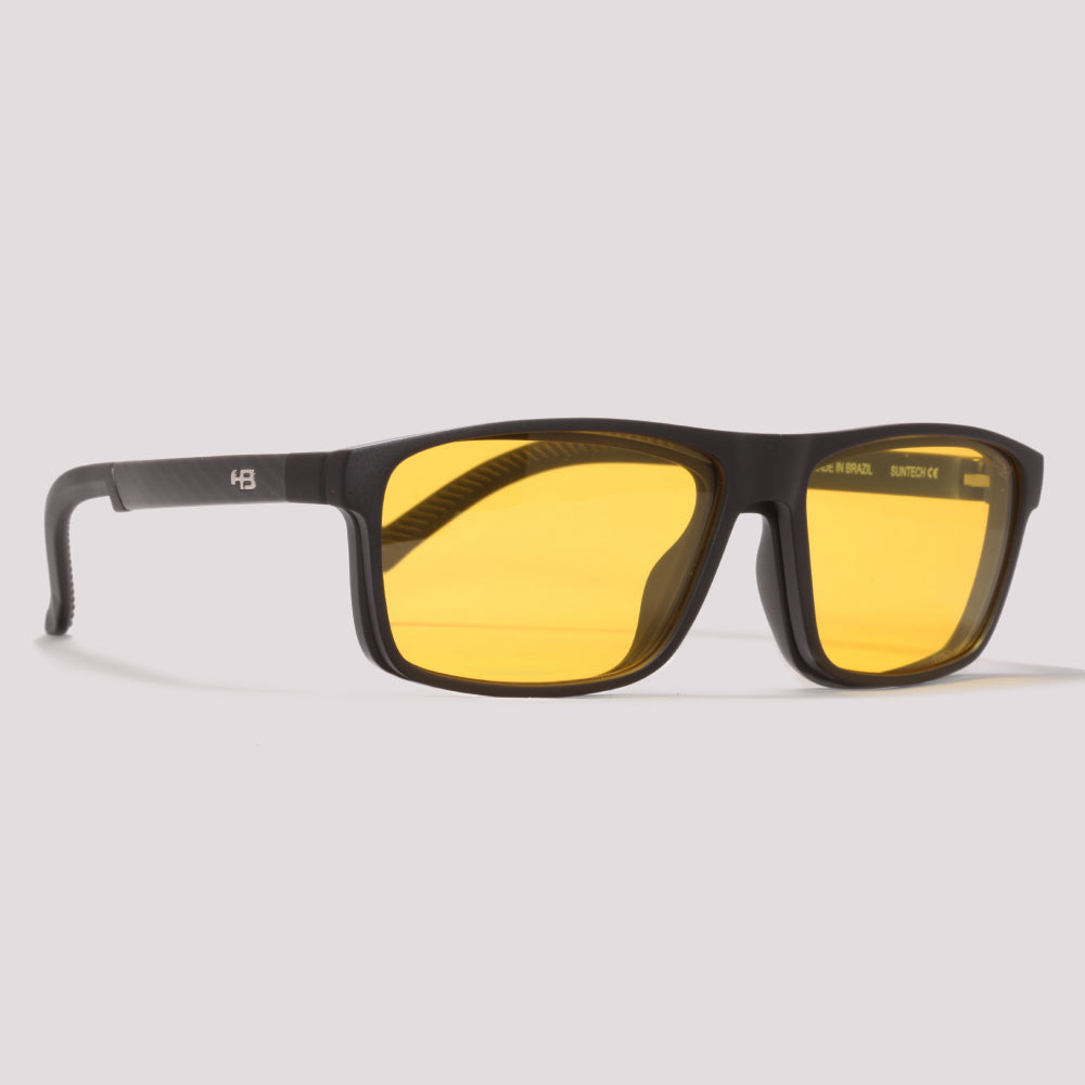 HB Switch 0538 Clip on Dobrável M Print Carbon Fiber Gray/ Night Drive - Grau - 55 mm