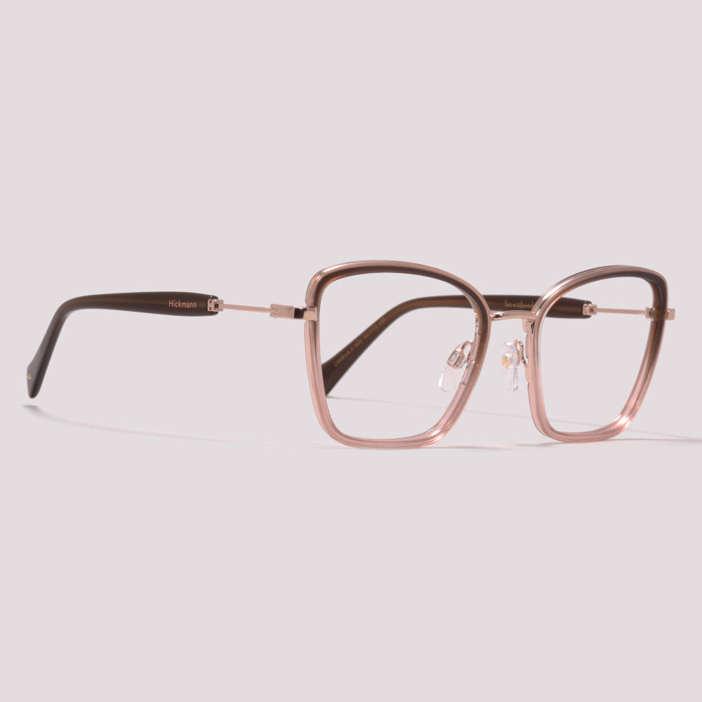 Hickmann Camelia 3 G03 Marrom Degradê - Grau - 53 mm