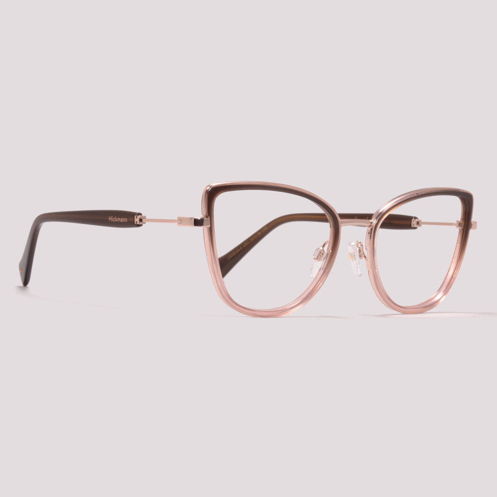 Hickmann Camelia 4 G03 Marrom Degradê - Grau - 53 mm