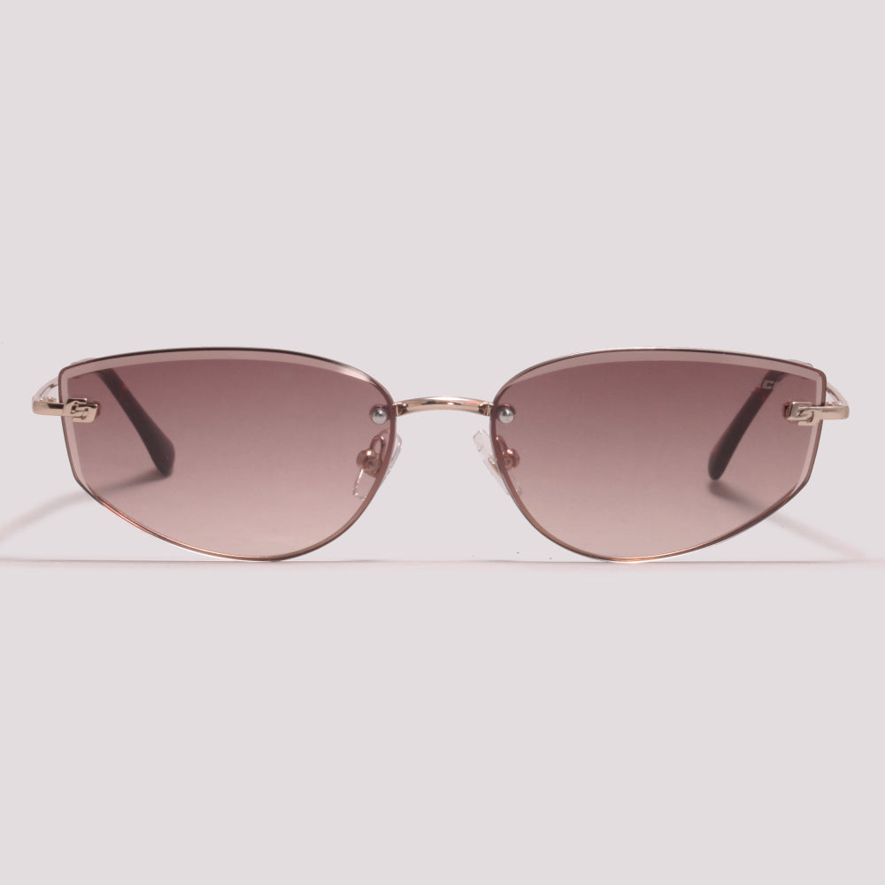 Colcci C0277 Dourado Brilho Marrom Degradê - Sol - 61 mm