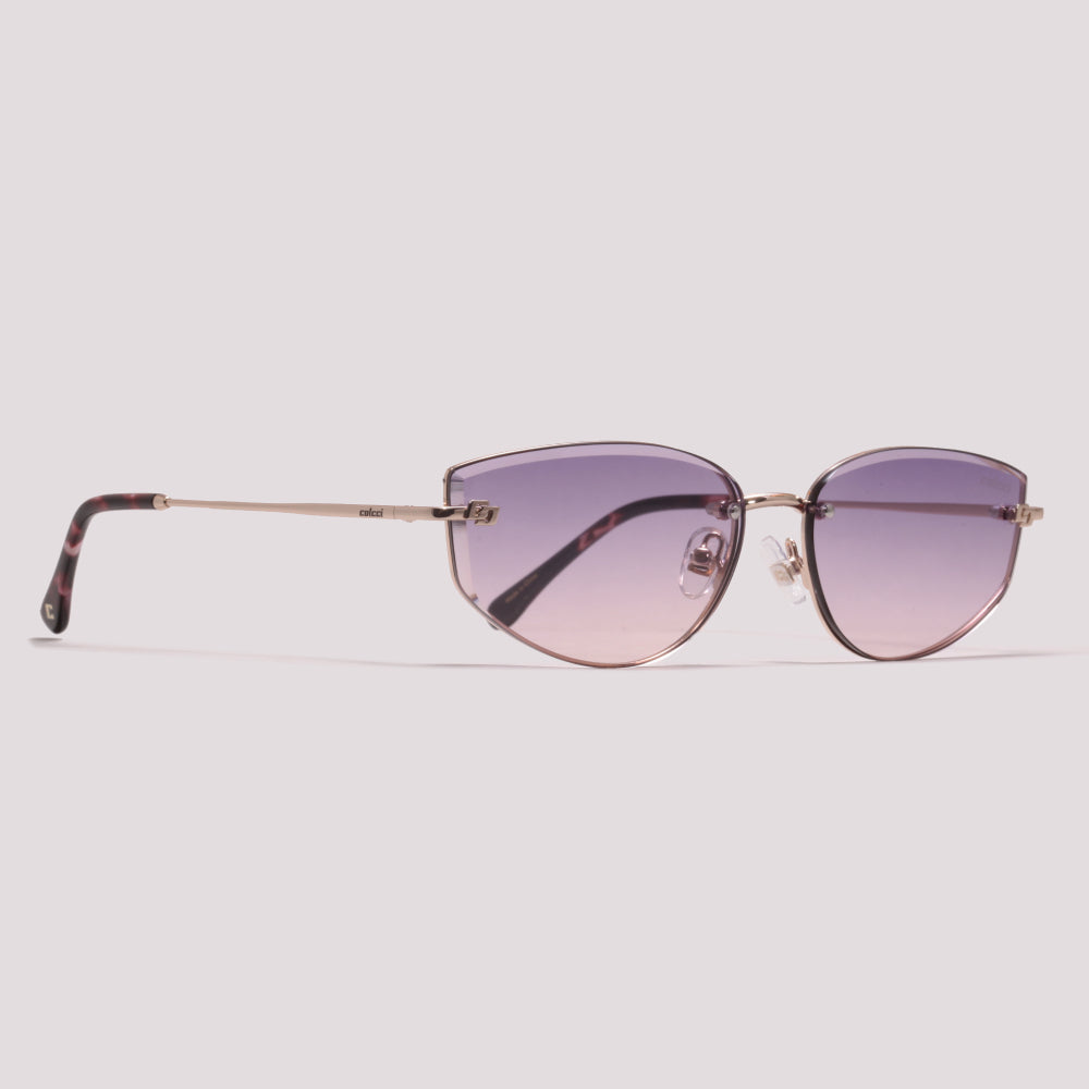 Colcci C0277 Dourado Brilho Vinho Degradê - Sol - 61 mm
