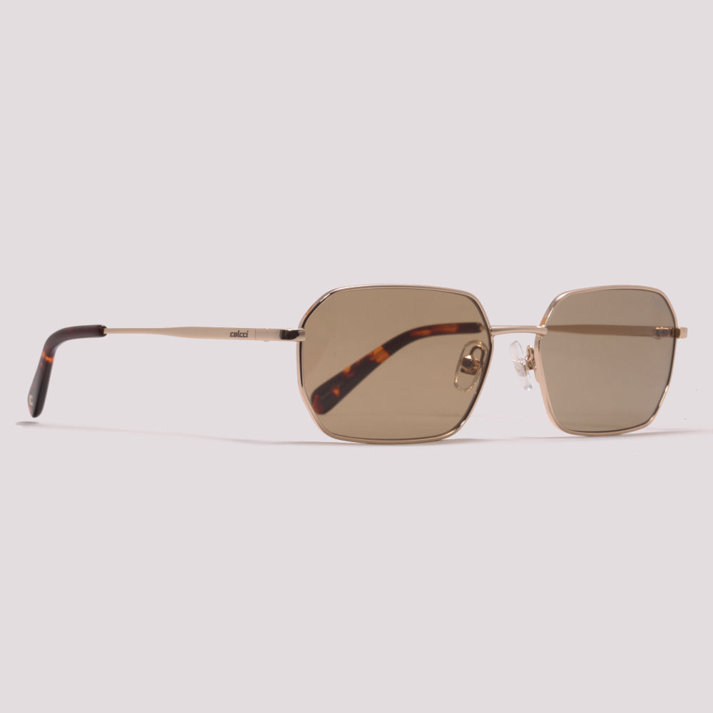Colcci C0281 Dourado Brilho Marrom - Sol - 58 mm