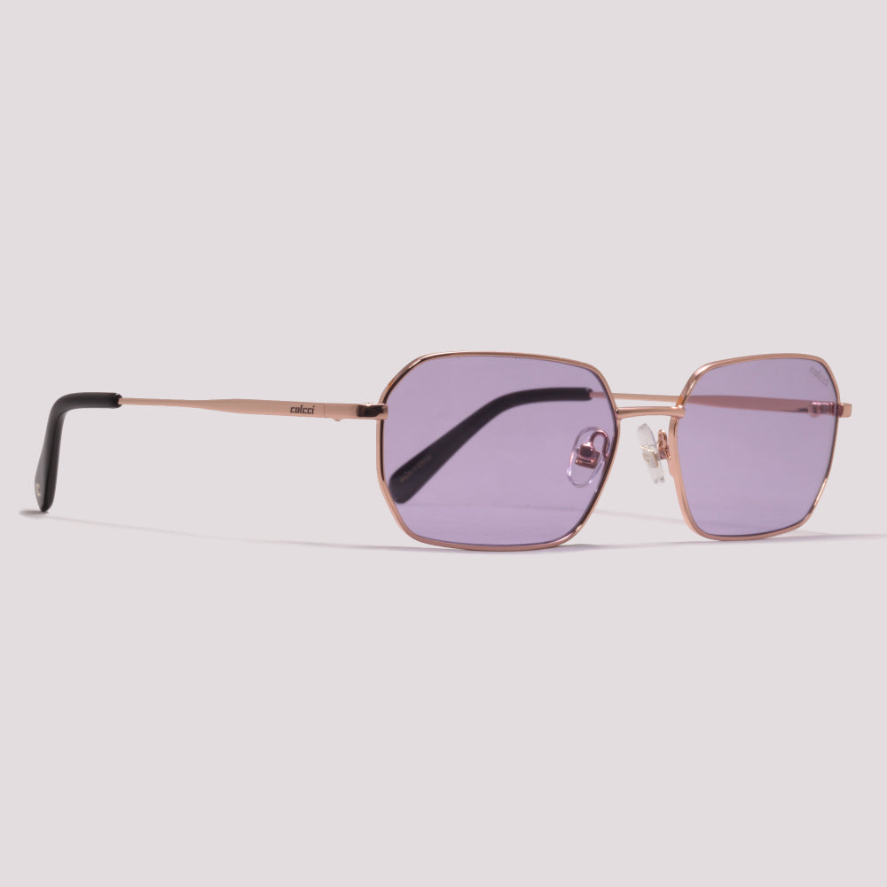 Colcci C0281 Rosê Brilho Roxo - Sol - 58 mm