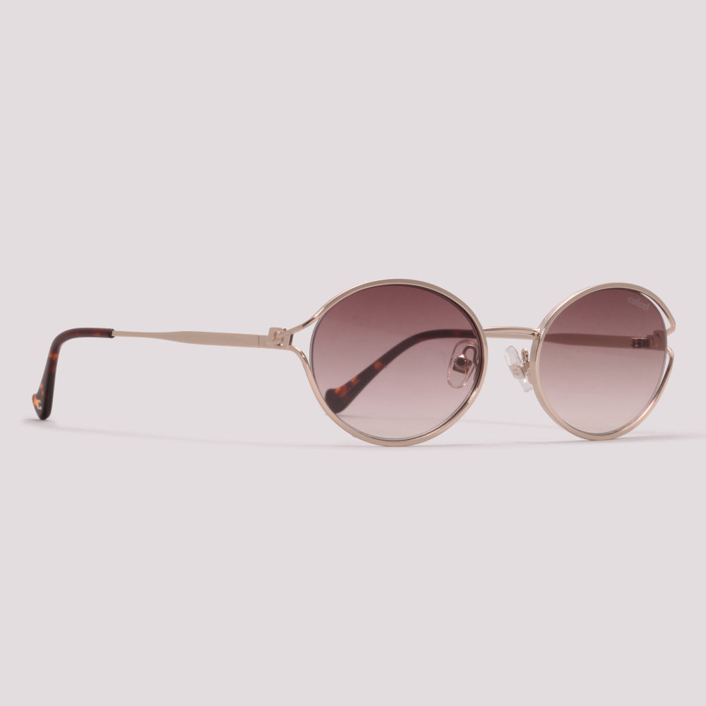 Colcci Iris Dourado Brilho Marrom Degradê - Sol - 55 mm