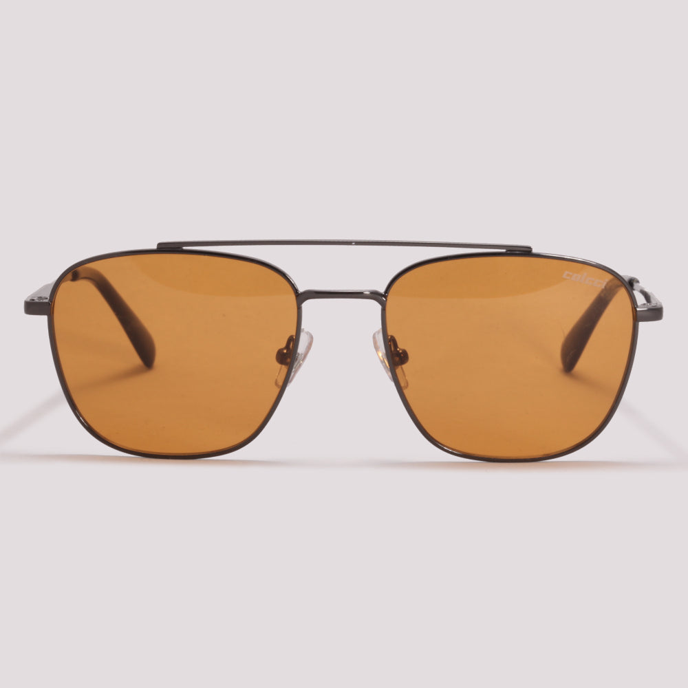 Colcci Vizo Cinza Brilho Laranja - Sol - 55 mm
