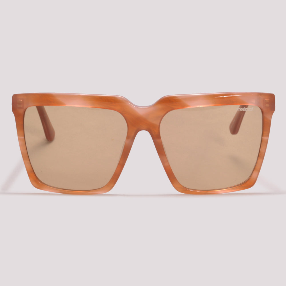 Colcci Tay Caramelo Mesclado Marrom - Sol - 57 mm