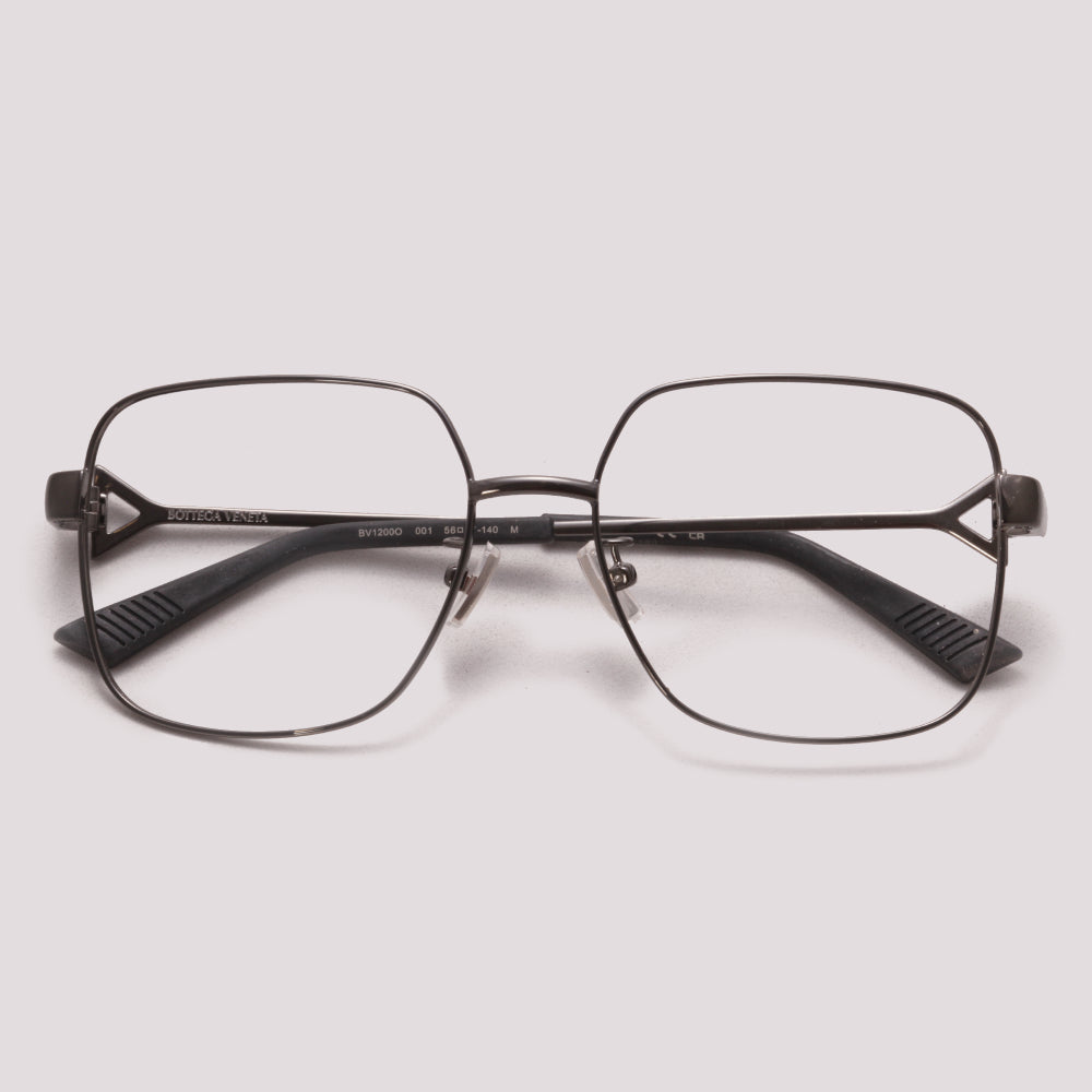 Bottega Veneta BV1200O 001 Preto Brilho - Grau - 56 mm