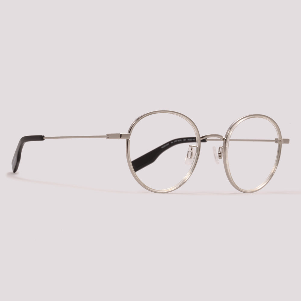 MCQ MQ0316O 001 Prata Brilho - Grau - 49 mm