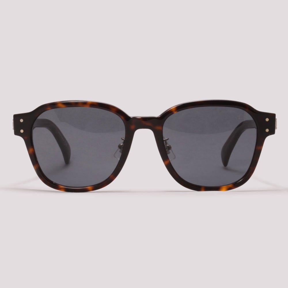 Dunhill DU0046SA 002 Marrom Mesclado Preto - Sol - 56 mm