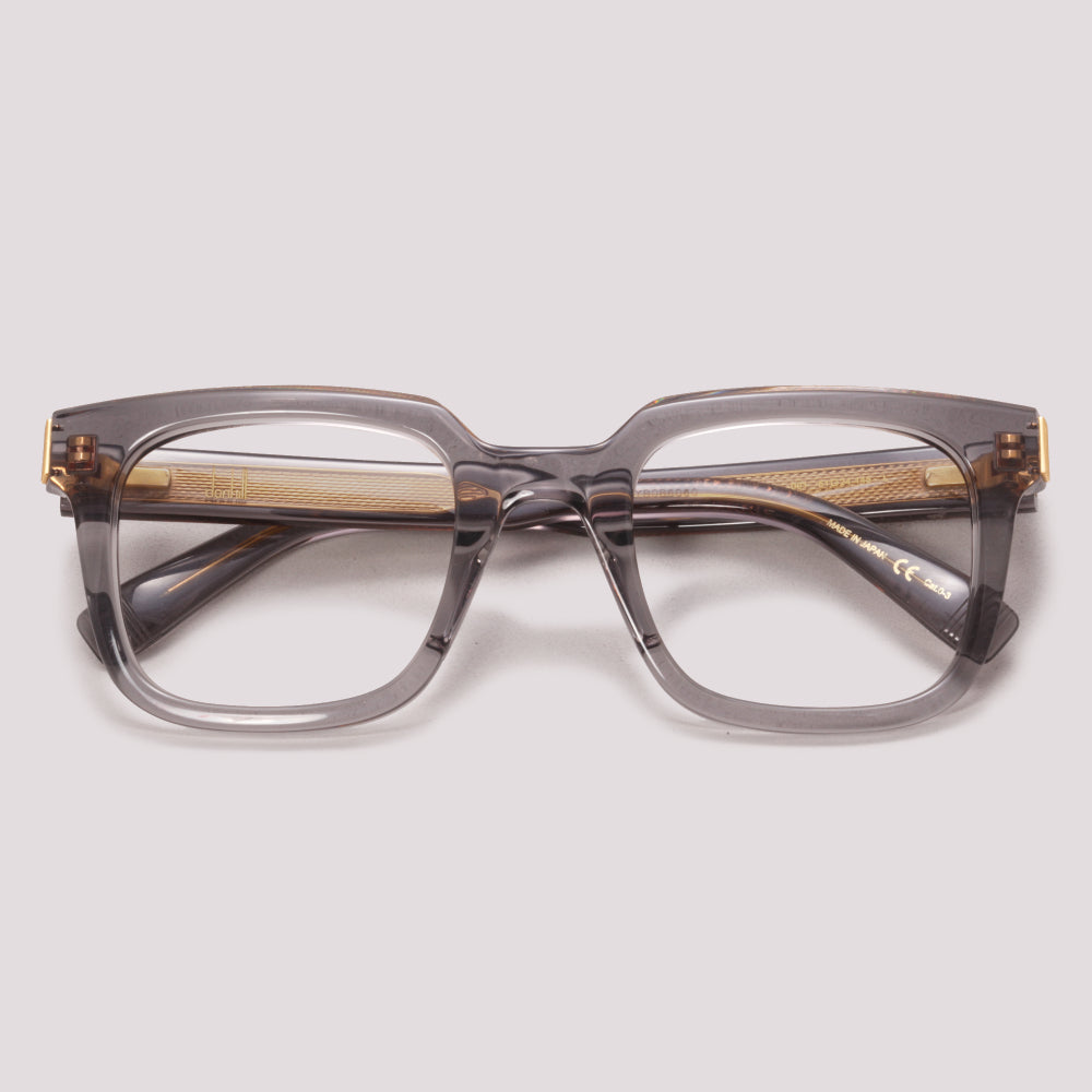 Dunhill DU0032S 001 Cinza Translúcido - Grau - 51 mm