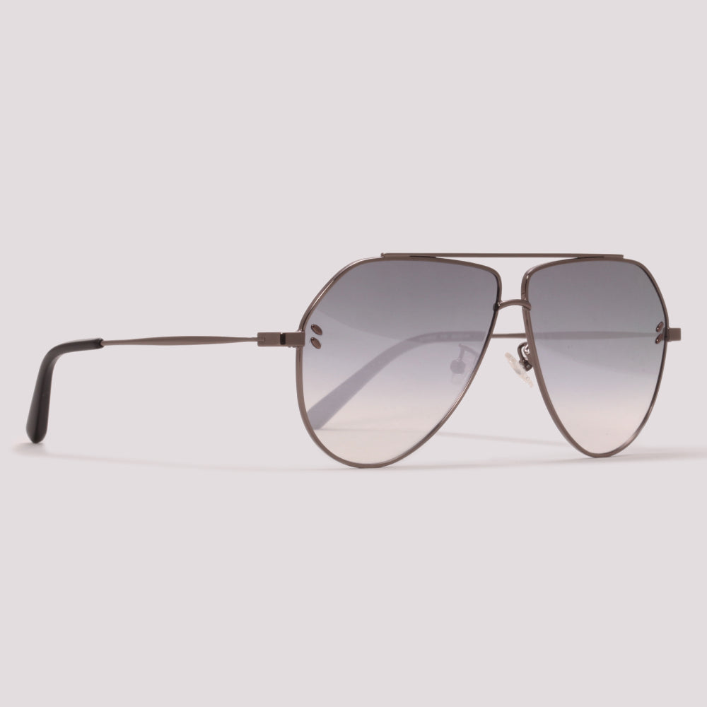 Stella Mccartney SC0063S 005 Cinza Brilho Cinza Espelhado - Sol - 60 mm