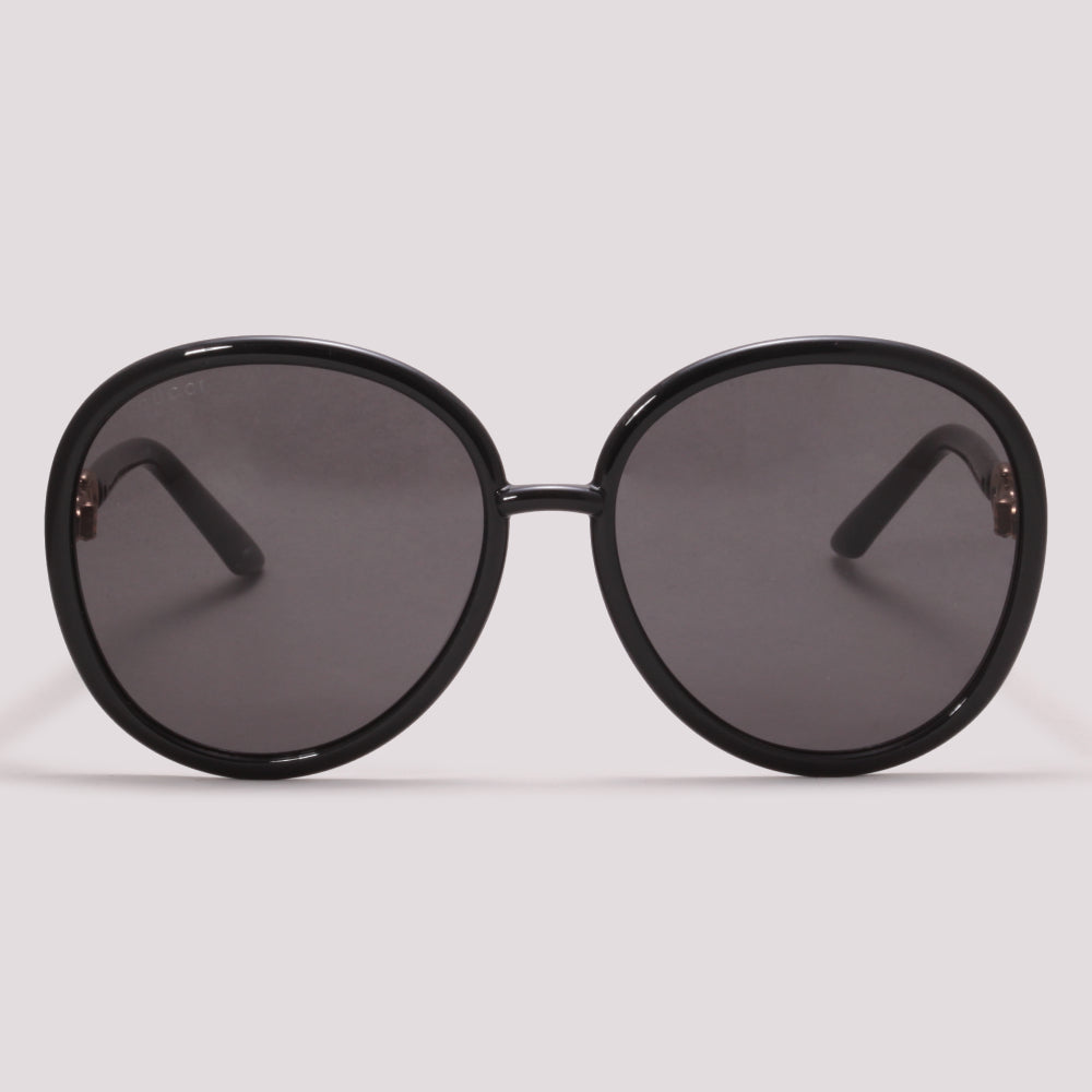 Gucci GG0889S 001 Preto Brilho Preto - Sol - 61 mm