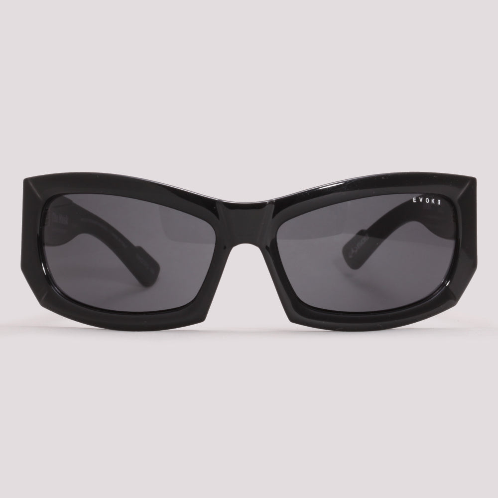 Evoke X Henrique Fogaça The Mask HFA01 Preto Brilho Preto - Sol - 59 mm