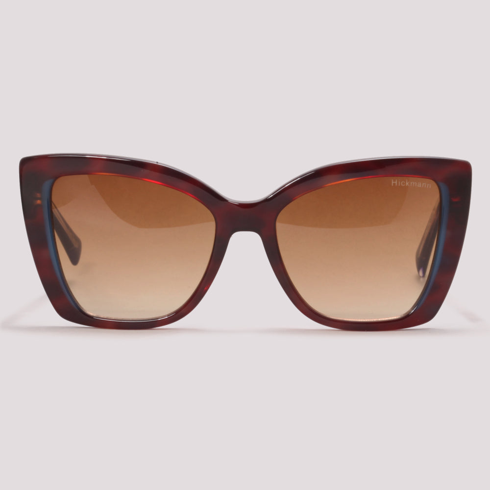 Hickmann Fiorella 1 C21 Mesclado Marrom Degradê - Sol - 52 mm