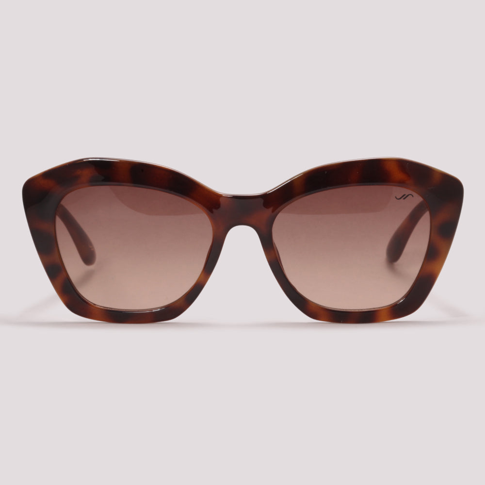 Jean Marcell JM5065 J21 Marrom Mesclado Marrom Degradê - Sol - 53 mm