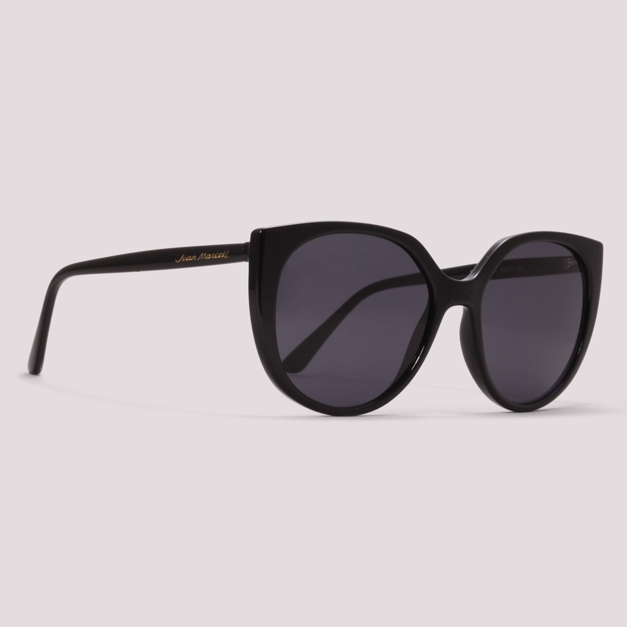 Jean Marcell JM5066 A01 Preto Brilho Preto - Sol - 54 mm – Óculos Shop