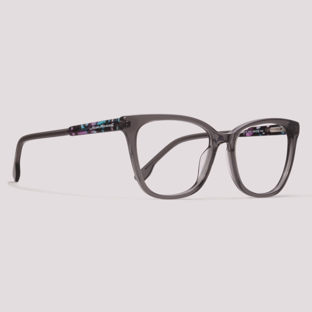 Jean Marcell JM6115 H01 Cinza Translúcido - Grau - 53 mm