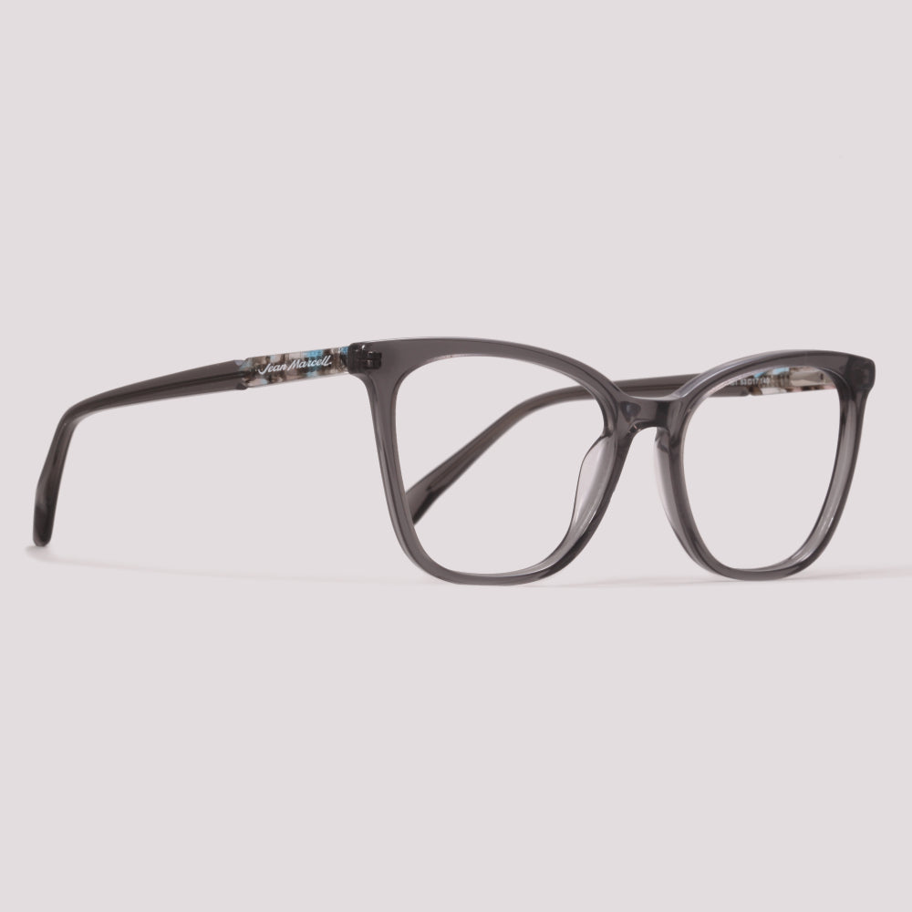 Jean Marcell JM6119 H01 Cinza Translúcido - Grau - 53 mm