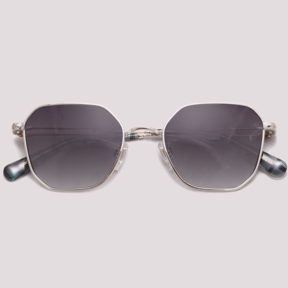 Anima Sou Ativa 03A Prata Brilho Preto Degradê - Sol - 51 mm