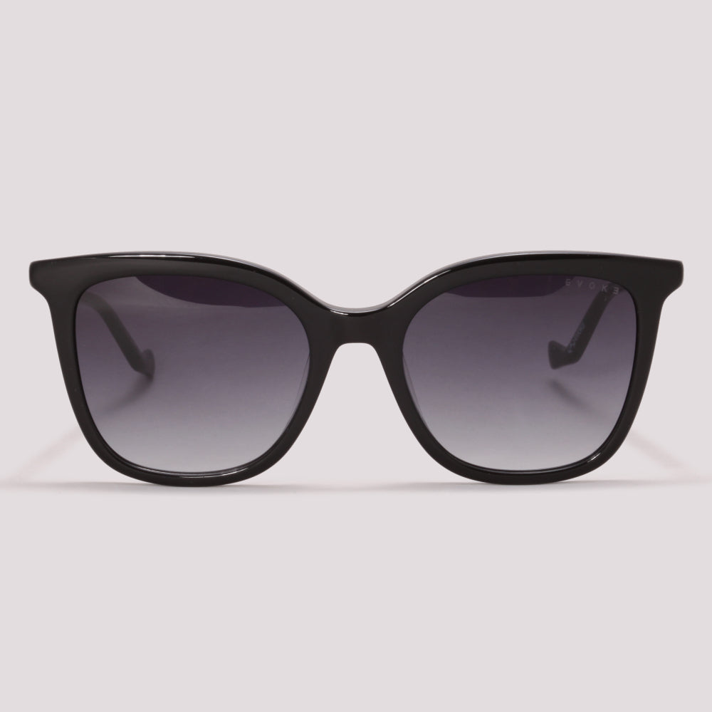 Evoke For You DS46 BRA01 Preto Brilho Preto Degradê - Sol - 53 mm