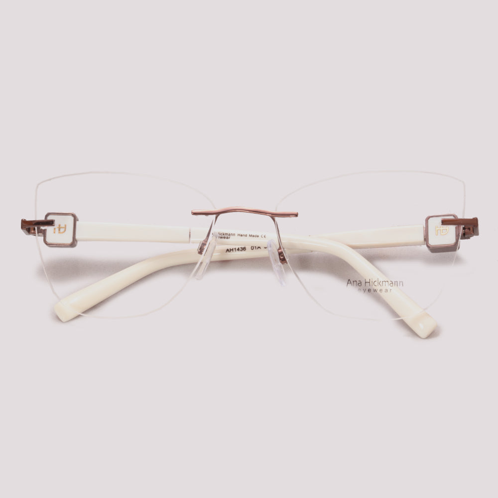 Ana Hickmann AH1436 01A Mesclado - Grau - 53 mm