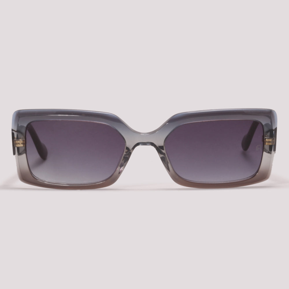 Ana Hickmann Gabi 1 AH90042 A03 - Cinza Translúcido Preto - Sol - 54 mm