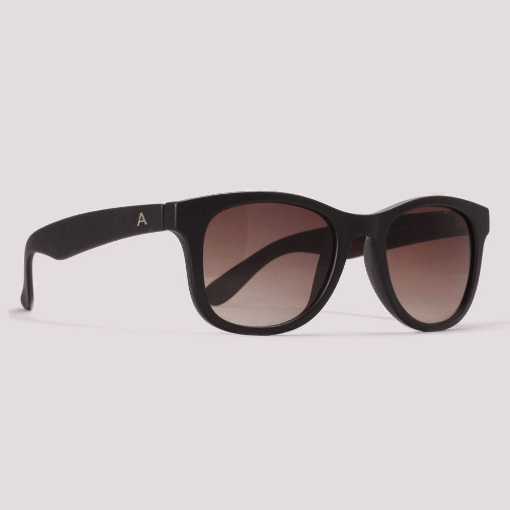 Atitude AT5257 A14 Preto Fosco e Marrom Mesclado Marrom Degradê - Sol - 51 mm