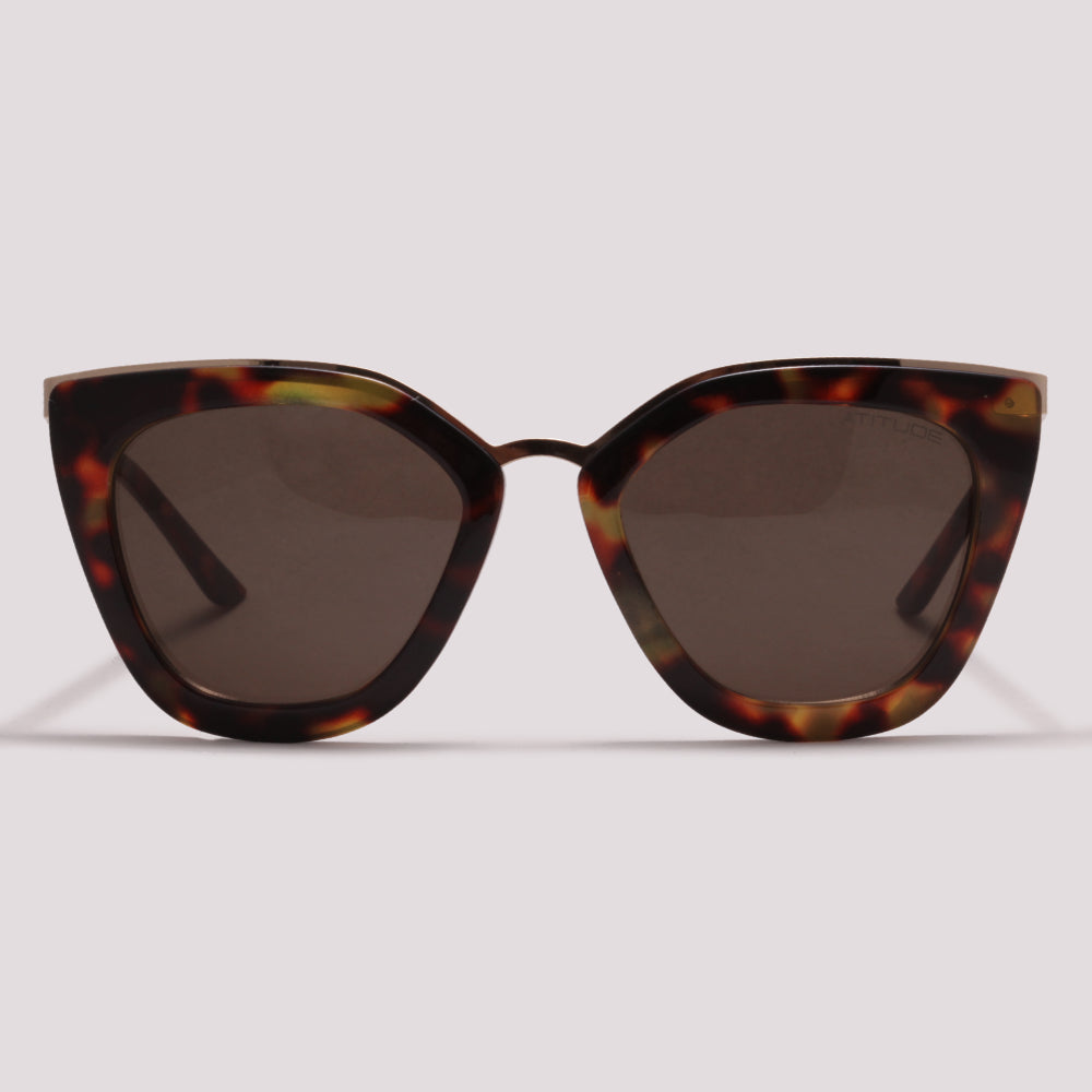 Atitude AT5340 G22A Marrom Mesclado Marrom - Sol - 52 mm