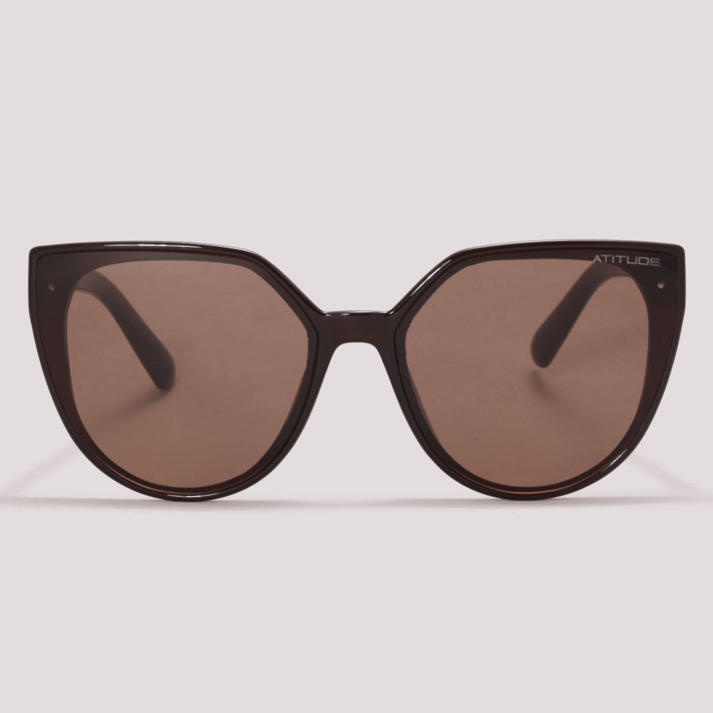 Atitude AT5450 G01 Marrom Translúcido Brilho Marrom - Sol - 60 mm