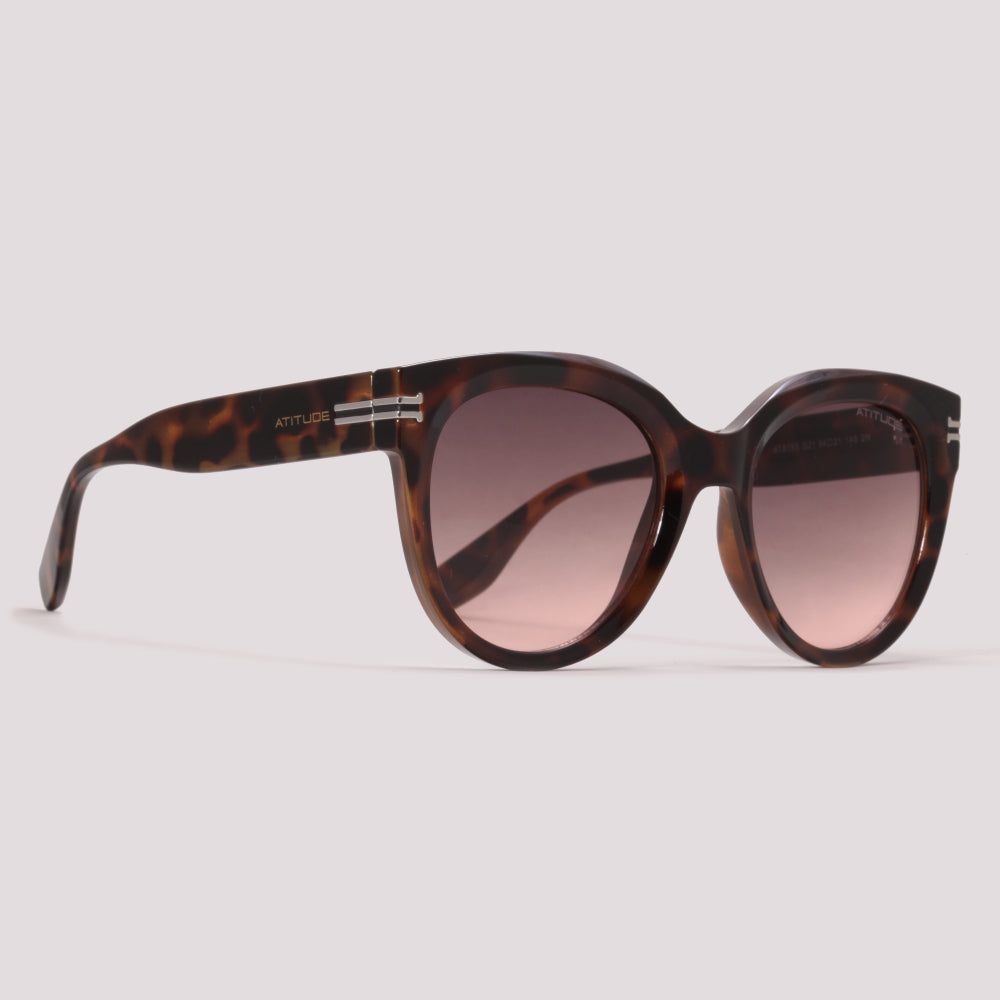 Atitude AT8155 G21 Marrom Mesclado Marrom Degradê - Sol - 54 mm