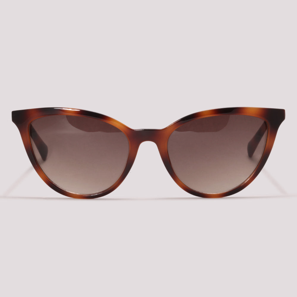 Hickmann Flora 1 HI50001 G21 Marrom Mesclado e Dourado Marrom Degradê - Sol - 55 mm