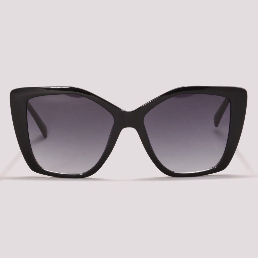 Hickmann Flora 2 HI50002 A01 Dourado e Preto Brilho Preto Degradê - Sol - 54 mm