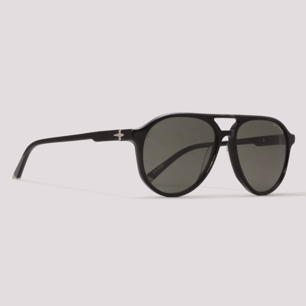 Evoke Capo IX A02P Preto Brilho Verde G15 Polarizado - Sol - 57 mm