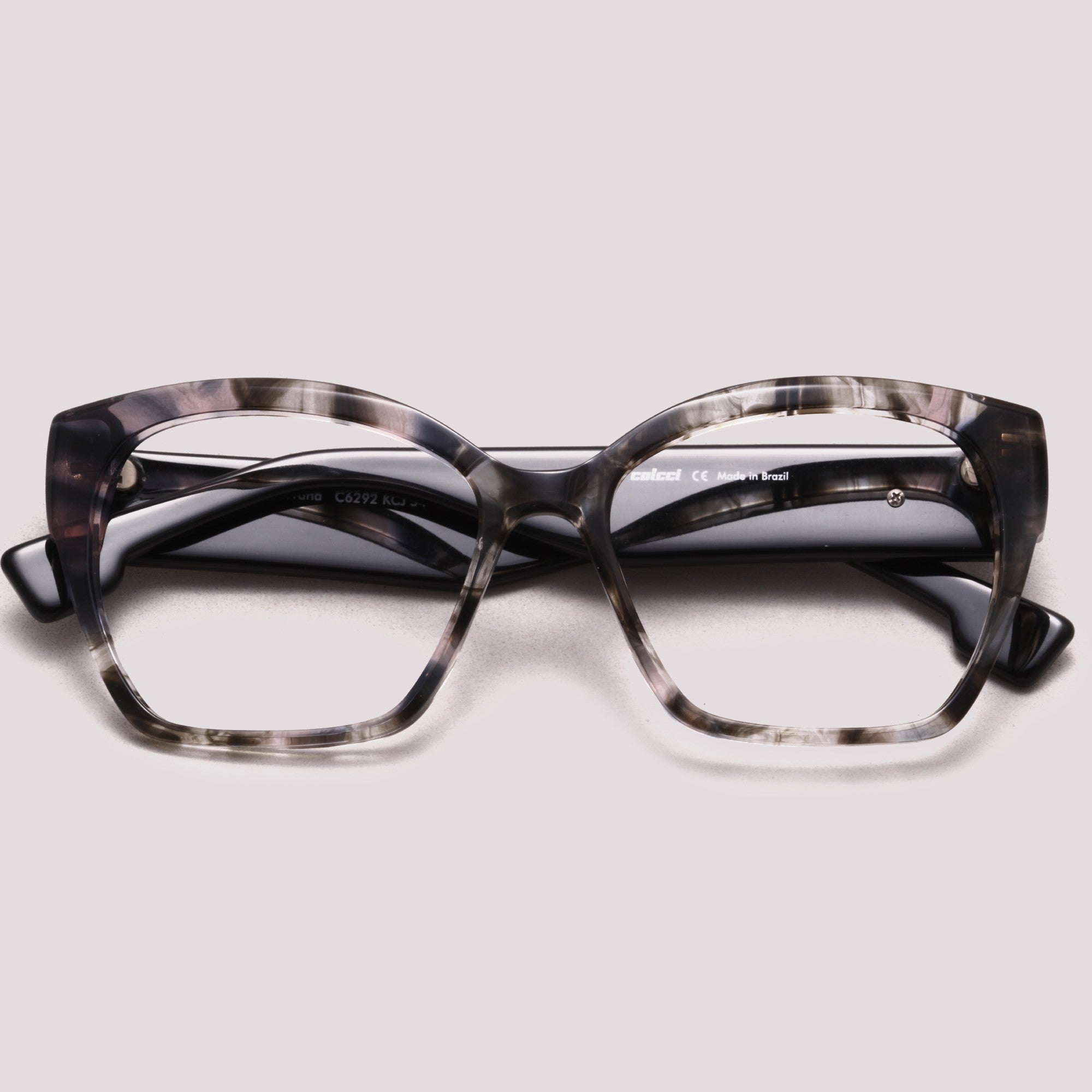 Colcci Giovana Azul e Cinza Mesclado - Grau - 54 mm