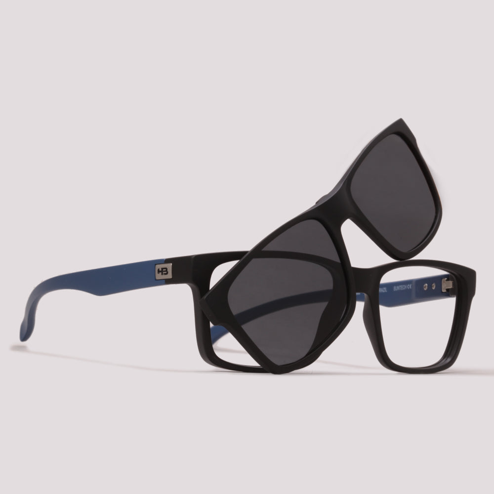 HB Switch Clip on 0339 Magtag Preto Fosco e Cinza + Night Drive - Grau - 53 mm