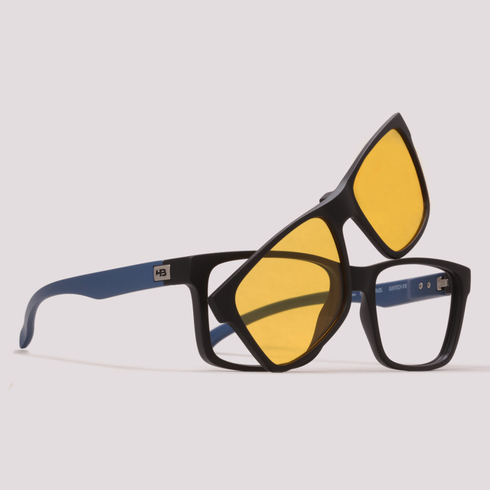 HB Switch Clip on 0339 Magtag Preto Fosco e Cinza + Night Drive - Grau - 53 mm