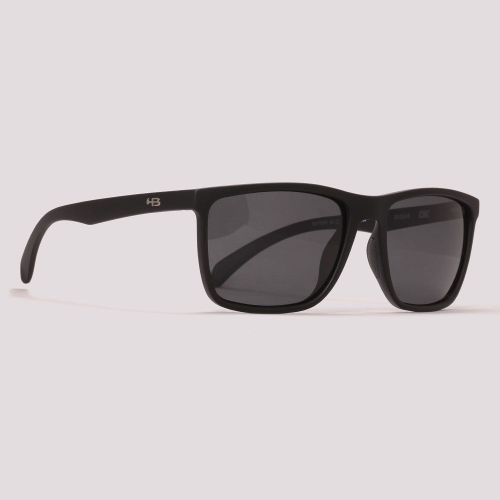 HB Iconic Preto Fosco Preto Polarizado - Sol - 56 mm