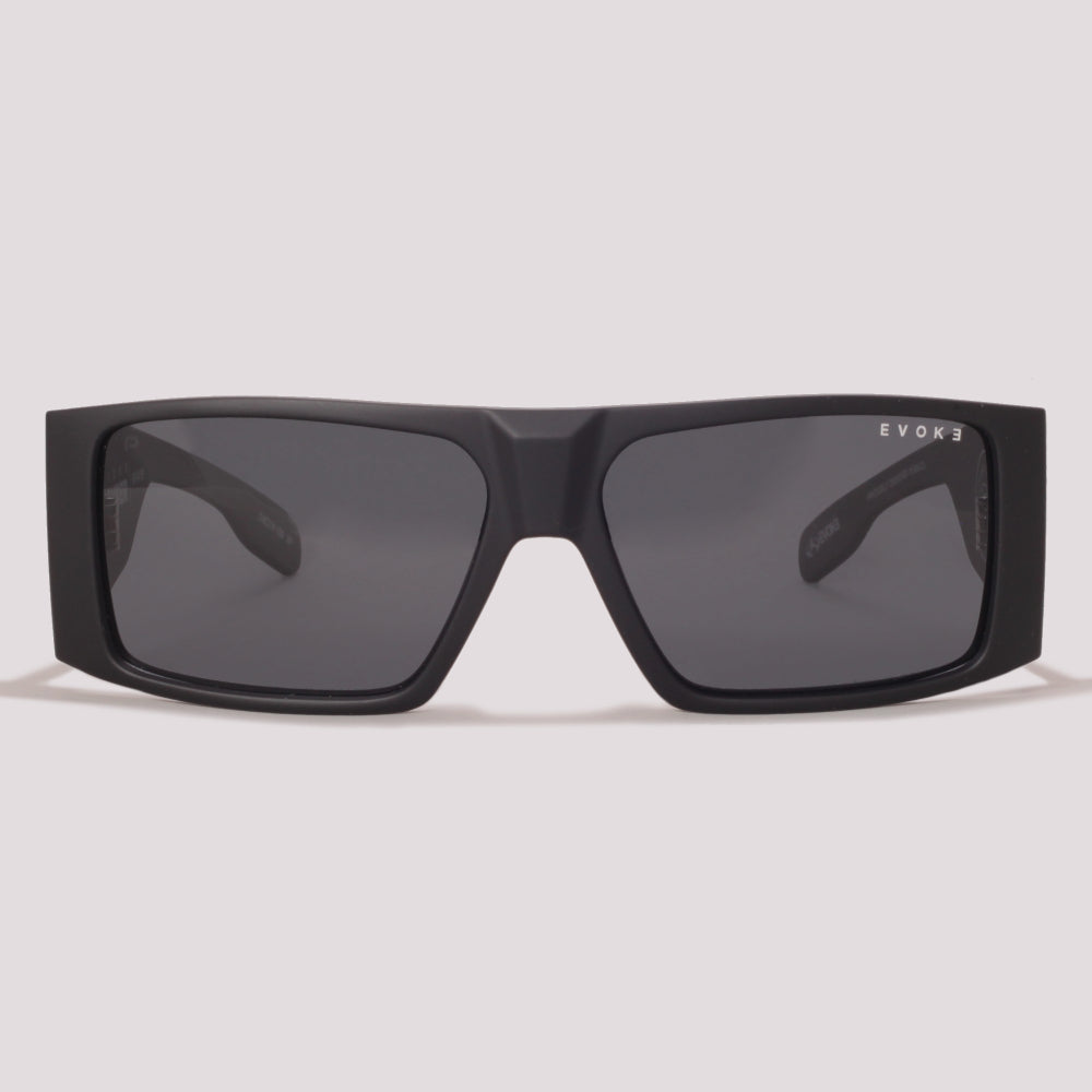 Evoke New Bomber BRA11B Preto Fosco Preto Polarizado - Sol - 58 mm