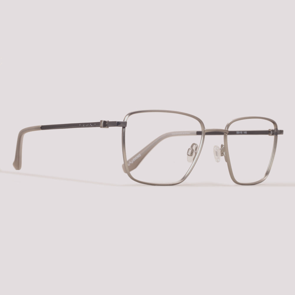 Evoke For You DX186 02B Prata Brilho - Grau - 55 mm